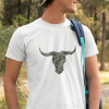 Camouflage Bulls Head T-Shirt Organic Cotton