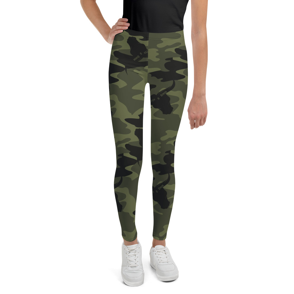 Girls Leggings in Camouflage Green (8 to 20 years) Camo by Stitch & Simon -  Sustainable Outdoor Clothing, Camouflage Gear, Stitch & Simon