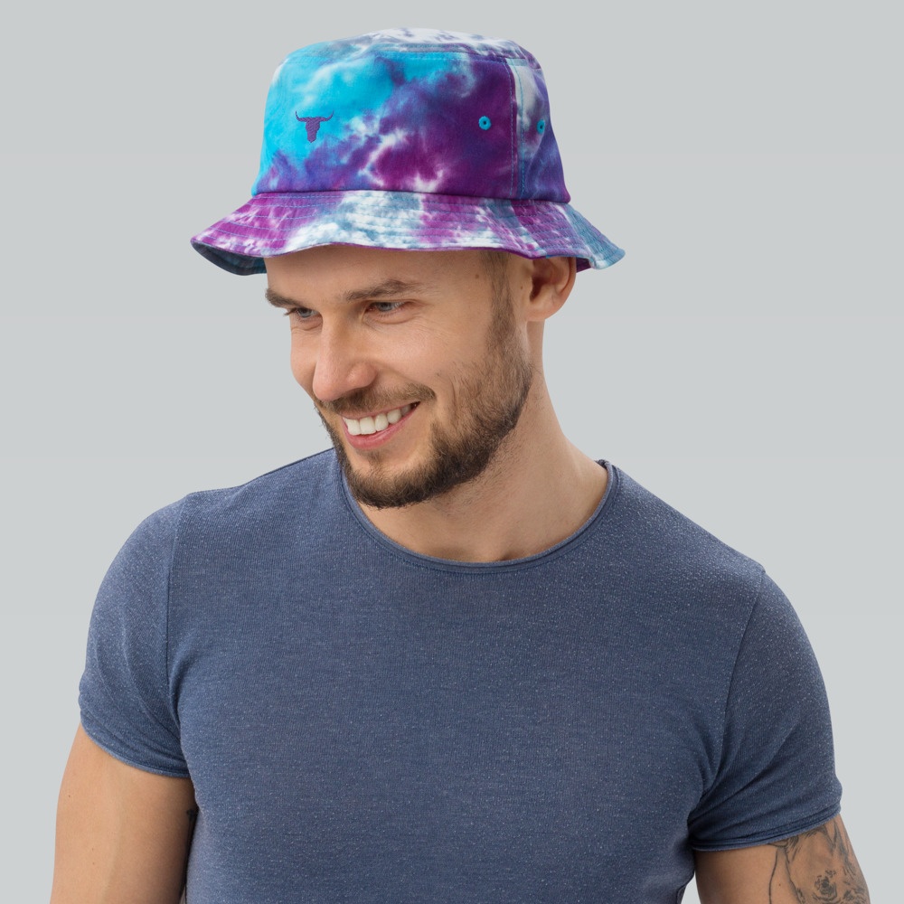 Mens Bucket Hat Tye-Dye Colours - Sustainable Outdoor Clothing | Camouflage  Gear | Stitch & Simon | British Brand