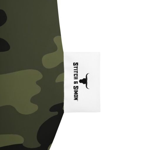 Green Army Camo Bean Bag Covers