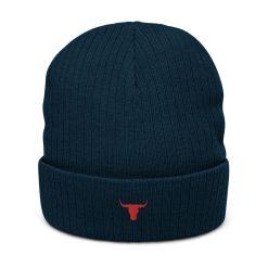 recycled-cuffed-beanie-navy