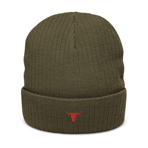 recycled-cuffed-beanie-olive