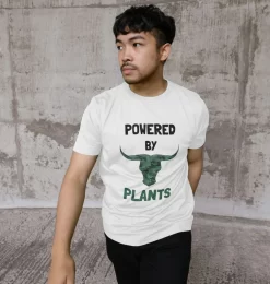 Sustainable Powered by Plants Organic T-Shirt